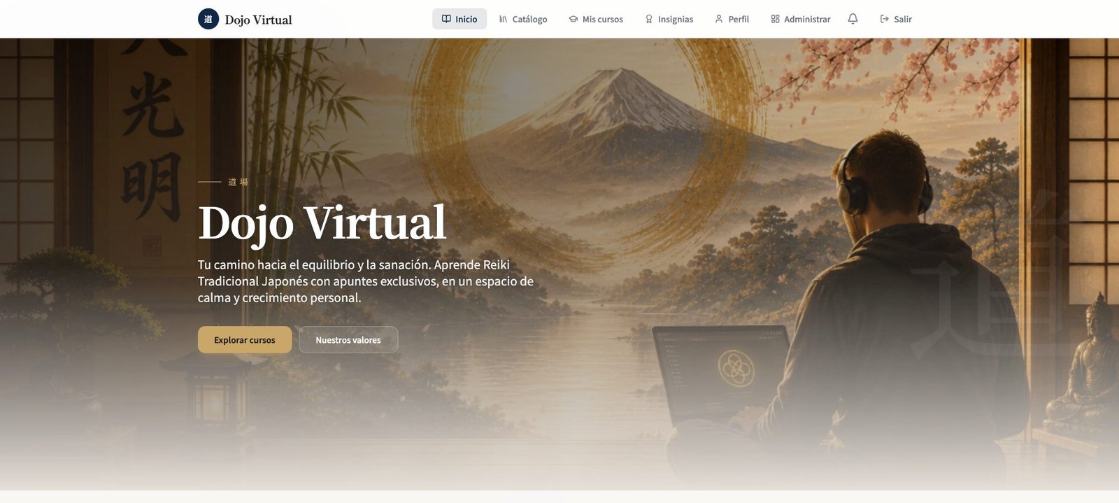 Inicio del Dojo Virtual