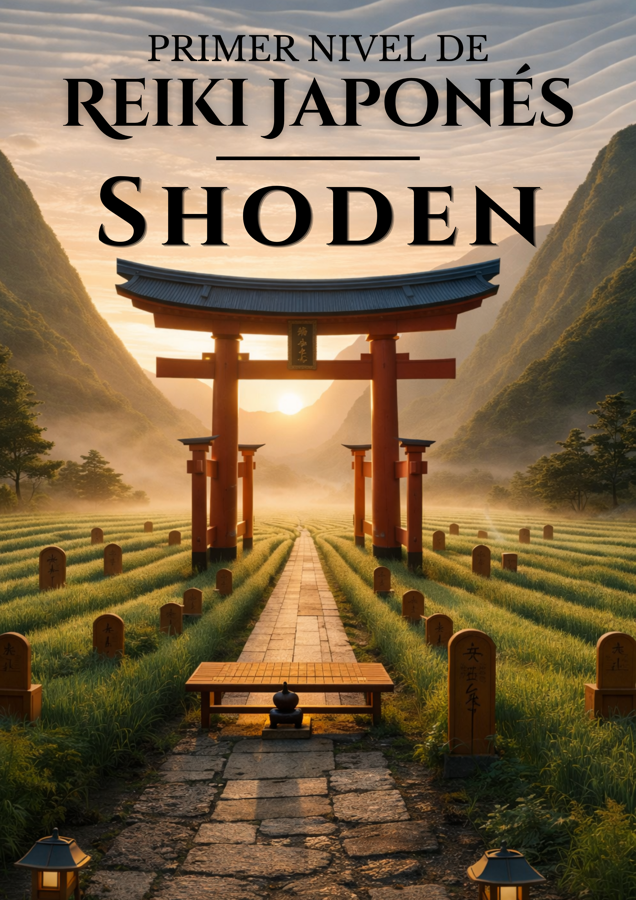 Portada del dosier Shoden — Primer Nivel de Reiki Japonés