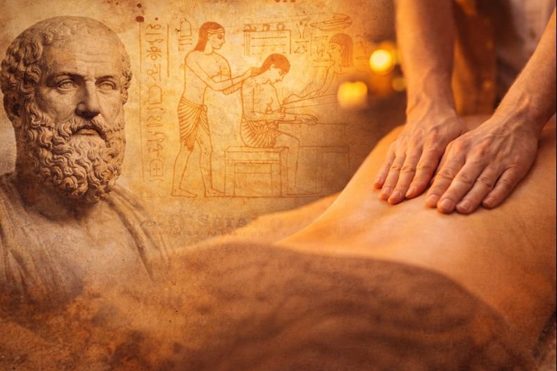 Quiromasaje como cuidado ancestral a través del contacto manual