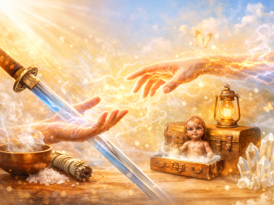 objeto con energía densa señales para detectar limpieza energética