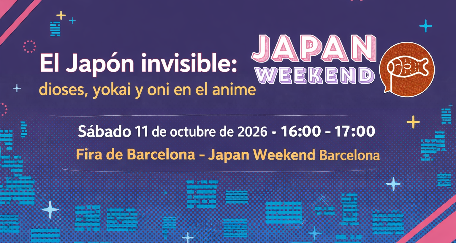 El Japón invisible: dioses, yokai y oni en el anime 1 charla japan weekend xavier giner