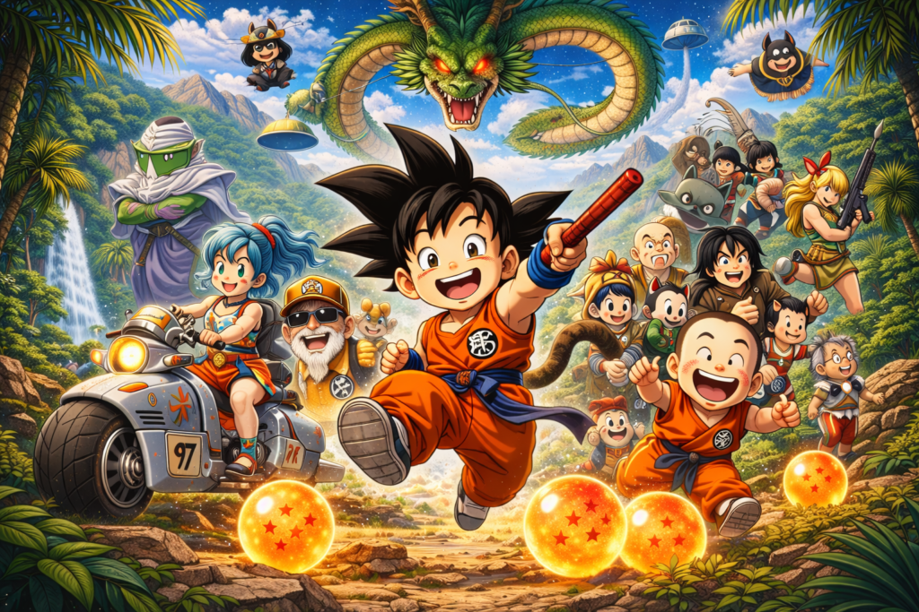 Qué mitología hay en Dragon Ball: dioses, leyendas y símbolos que no viste de niño 1 dragon ball