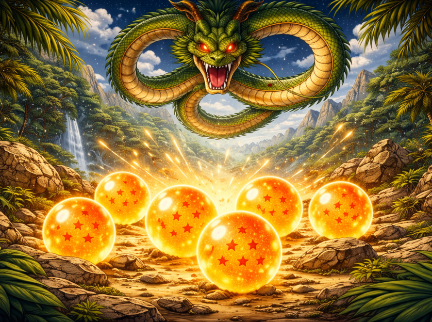 La mitologia y dragon ball